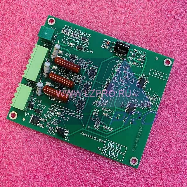 Плата контроля трехфазной сети ПКТС-3 ФАИД.469135.049