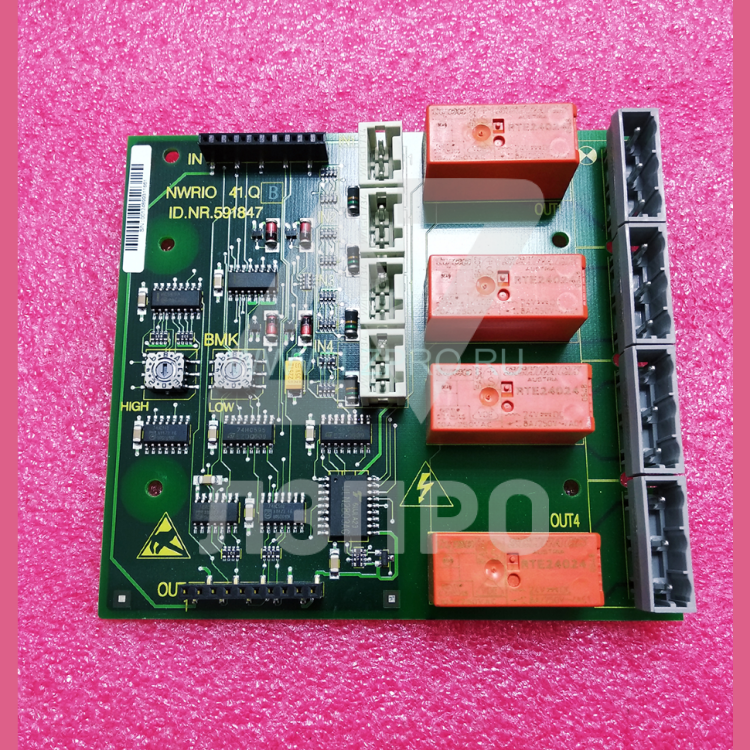 Плата NWRIO 41QB ID.NR.591847 Schindler