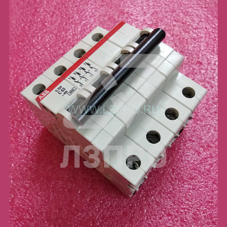 Выключатель автоматический S 204-C63 ABB