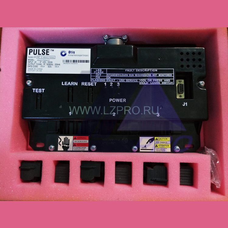 Блок контроля тяговых ремней RBI (3 ремня, 25мм CSB) ABA21700AG2 Otis