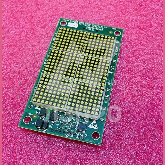 Электронная плата этажного индикатора AVDLCI, красная подсветка, KM1349446G01  KONE