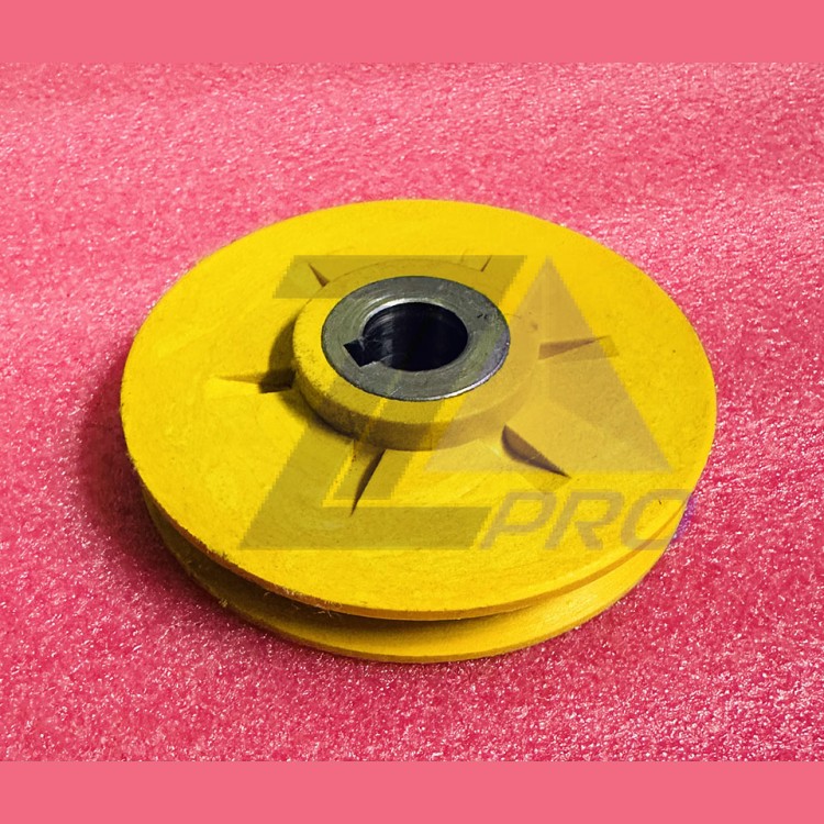 Шкив D-100мм пластиковый привода дверей 0463Б.03.10.140 МЛЗ