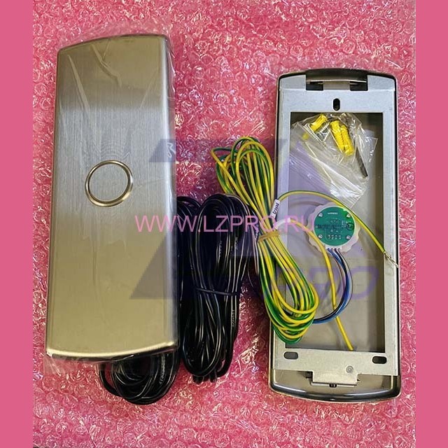 Вызывной пост однокнопочный (шлифов. нерж. сталь, кнопка A4N58353) МЭЛ