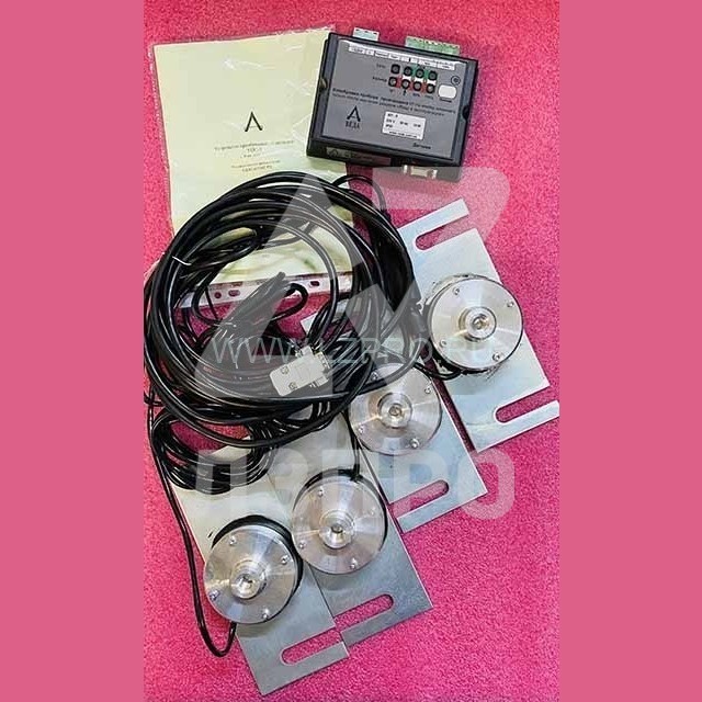 Устройство преобразования сигналов (устройство контроля загрузки) УПС-3 с 4-мя датчиками 630 кг ВЕДА