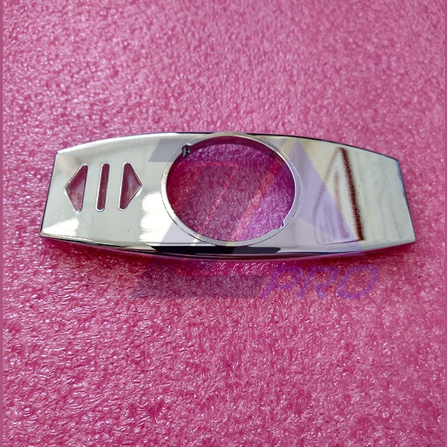 Чиклет "<I>" (откр. дверей) хром с шрифтом Брайля Otis FAA396J14