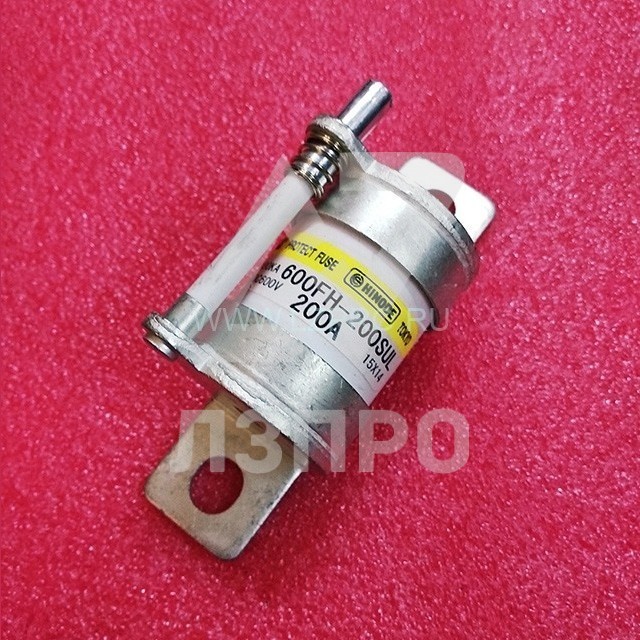 Быстродействующий предохранитель IR100KA AC/DC 600V 600FH-200SUL 200A HINODE Tokyo