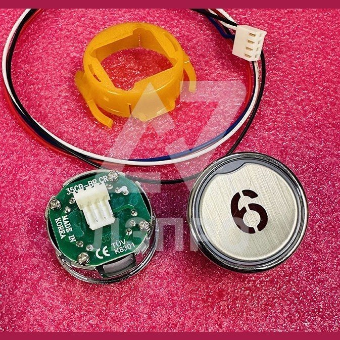 Кнопочный модуль "6" (ПУЛ02В) KS-1021-01X Korea МЭЛ