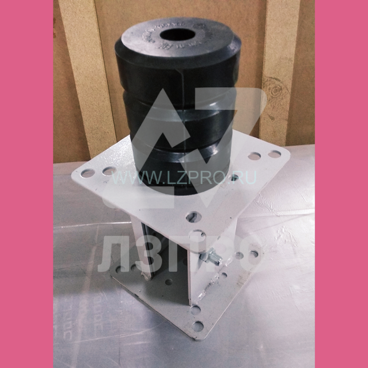 Буфер раздвижной (высота тумбы 240-440 мм, резиновый буфер 125х160 мм) ЕвроЛифтМаш