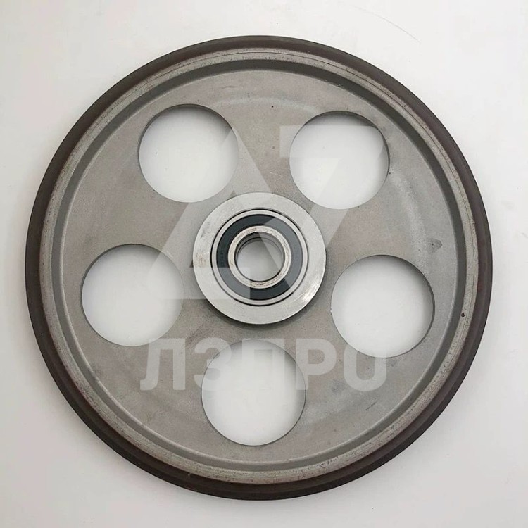 Ролик башмака направляющей кабины и противовеса D 300 ID-NR 120883 подшипник 6206RS (старая версия)