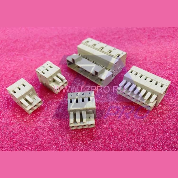 Комплект разъёмов Wago для замены DCSS4(AW1)/DCSS5(BD11) на DCSS5-E (BH10) Otis