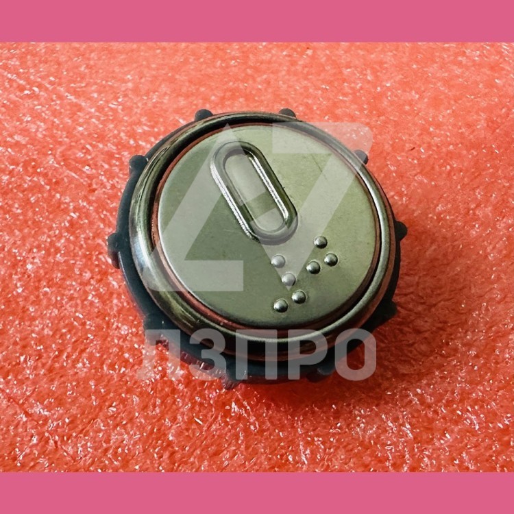 Модуль кнопочный круглый 0 с гайкой без платы ВКЛ13А-7П (7-4П)