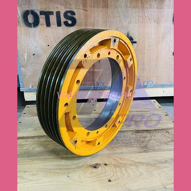 Шкив канатоведущий (Ø 400 мм, канаты 5x10 мм) DAA261B1 OTIS NEW BOMCOW