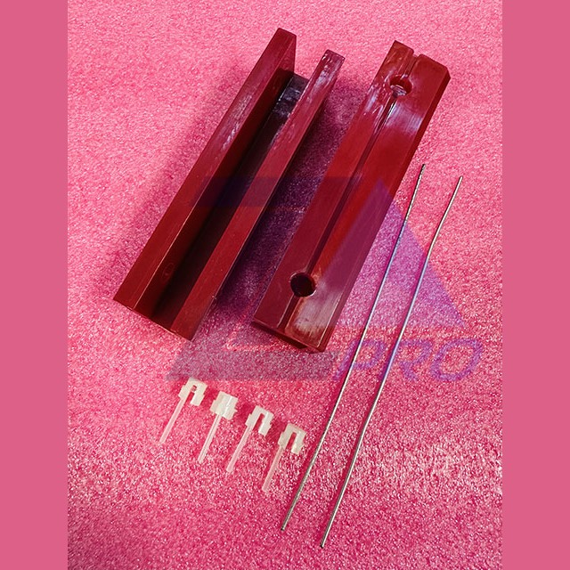 Вкладыш башмака противовеса с пинами и с проволокой 10мм L=140мм KM85119G10 Kone