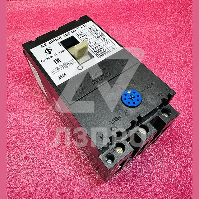 Автоматический выключатель АЕ 2046М-10Р-00 УЗ-Б 8А