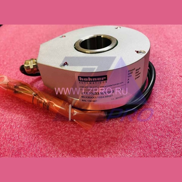 Энкодер лебедки 13VTR 1,6 м/с JAA00633ABF003 80.X30XX1.1024.MN27 Hohner