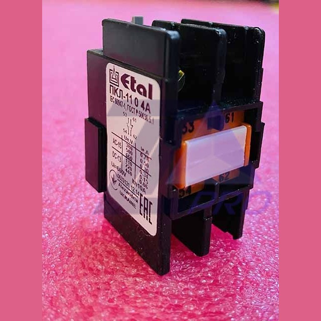 Приставка контактная ПКЛ-11 0 4А 1з+1Р Ith10А ГОСТ Р 50030.5.1