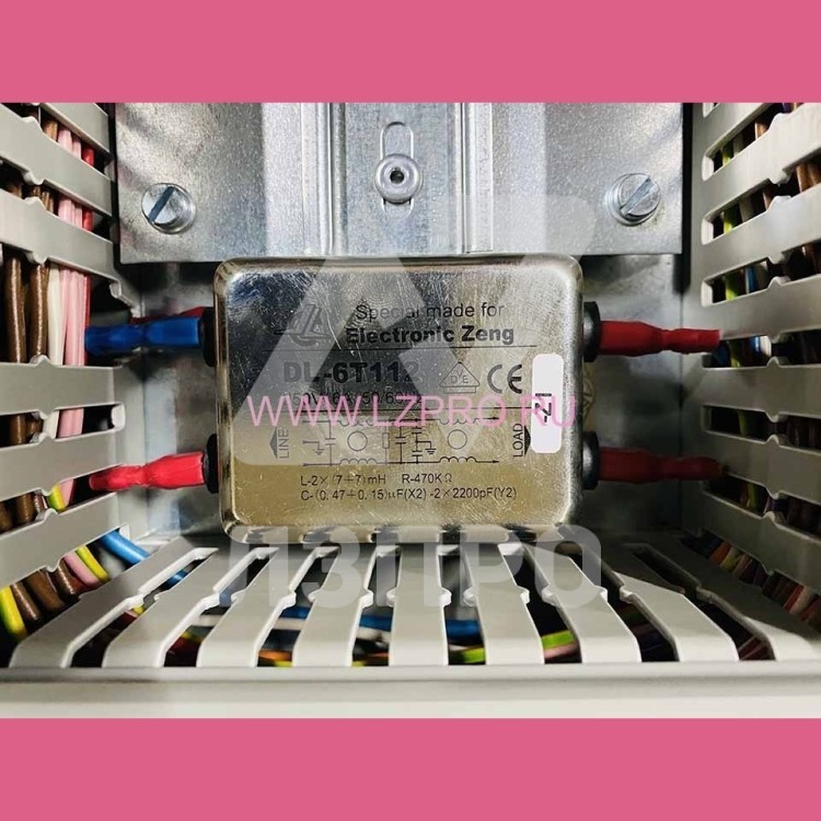 Сетевой фильтр 250V 6A DL-6T-112 Electronic Zeng
