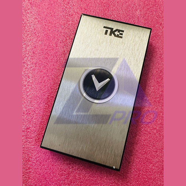 Панель вызывная (одна кнопка, стрелка ВНИЗ) TKE ThyssenKrupp