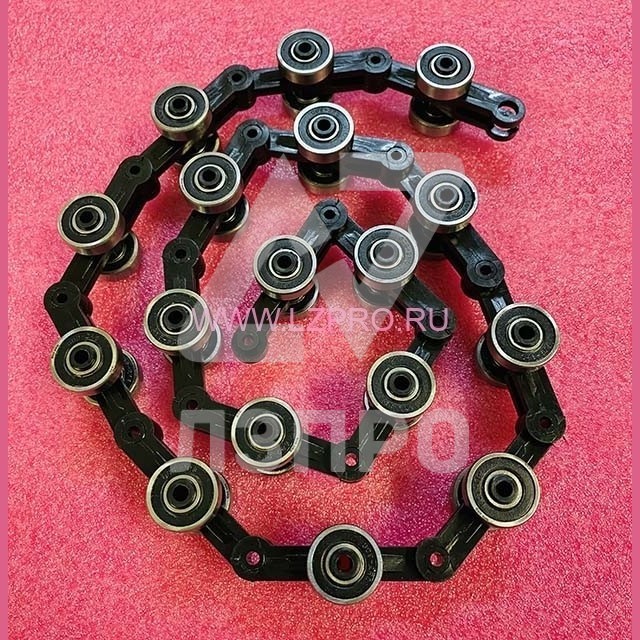 Цепь отклоняющая балюстрады 17 звеньев  (Y-тип) L=1120 mm Шаг 60 mm